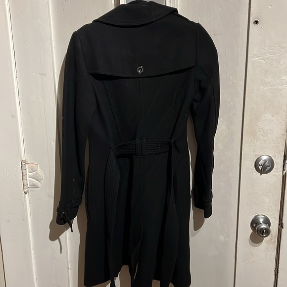 Burberry Brit Wool Trench Coat - Picture 2 of 2